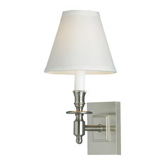 Weston 1 Light Wall Sconce in Brushed Nickel