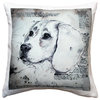Leonardo's Dogs Beagle Dog Pillow