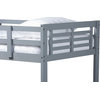 Liam Bunk Bed - Gray, Twin