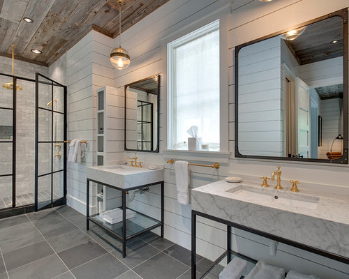  Country  Bathroom  Design Ideas  Renovations Photos with 