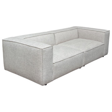 Vice 2-Piece Modular Sofa, Barley Fabric