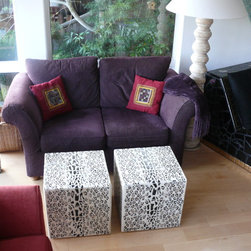 LEOPARD CUBE TABLES - Side Tables And End Tables