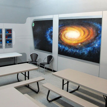 Laser Tag Venue Murals