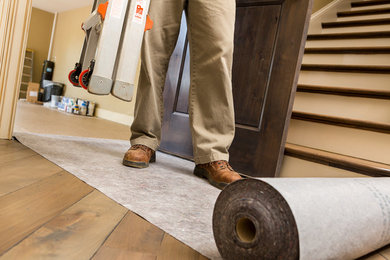 Clean&SafePro protects hardwood floors