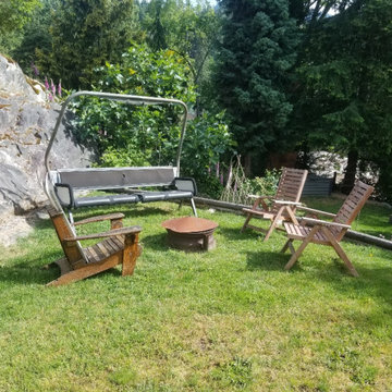 Custom Wood Deck & Cedar Privacy Wall