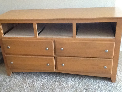 What Color Paint To Dresser Converted To Tv Stand