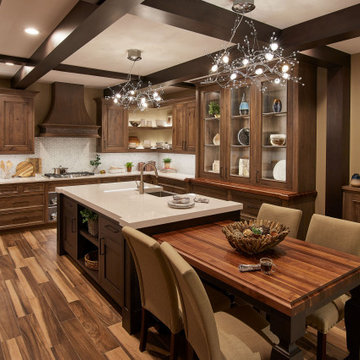 Princeton, MN - Matching Walnut Table Top and Hutch Top