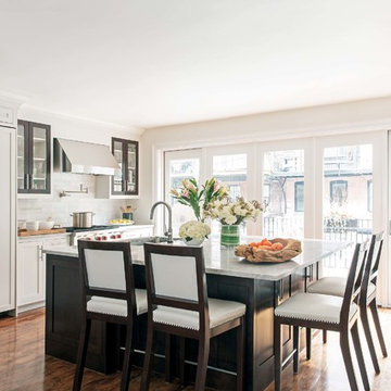South End Brownstone: Kitchen