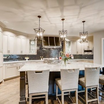 Blue Island Cabinets with Quartzite Counter Top