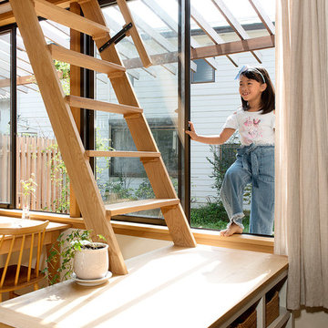 本とともに暮らす家