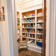 cleaning supply pantry
