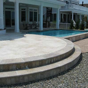 Granite Coping - Grecian (Travertine)