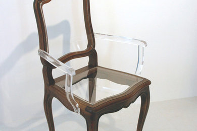 Furniture, Mod-Louis Arm Chair