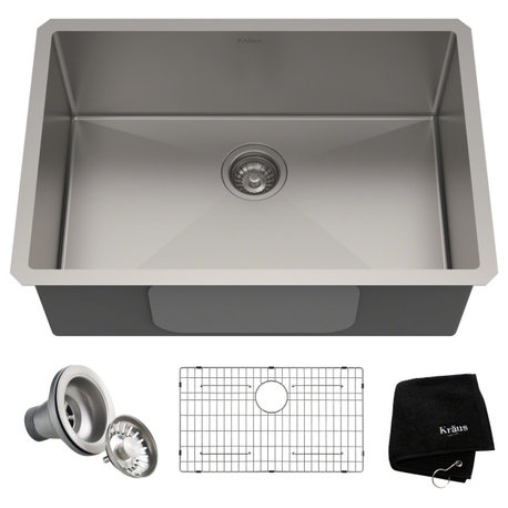 Standart PRO 28" Undermount Stainless Steel 1-Bowl 16 Gauge Kitchen Sink