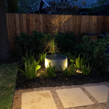 Connected Outdoor Spaces with Custom Walkways in Burbank