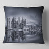 Singapore Skyline and Marina Bay Cityscape Throw Pillow, 16"x16"