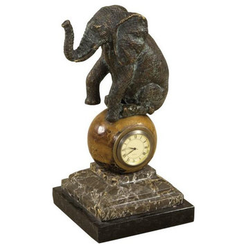 Agile Elephant Clock