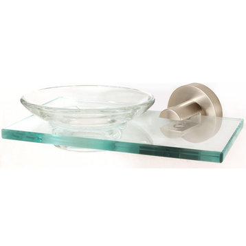 Alno A8330 Contemporary I Soap Dish - Satin Nickel