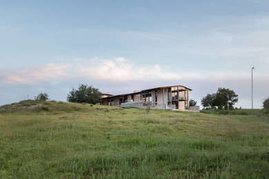 Minimalist exterior home photo in Austin