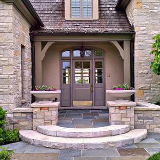 Classic entrance in Chicago.