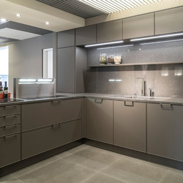 SieMatic 3003 RLM mit Dornbracht Armatur Küchenausstellung Stilwerk Hamburg