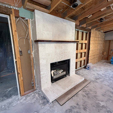 DURING CONSTRUCTION Serra Mesa Remodel