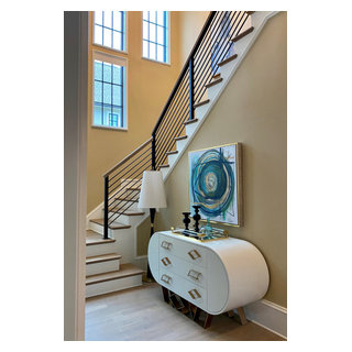 Art Deco New Home - Complete Interior - Modern - Hall - Charlotte - by ...