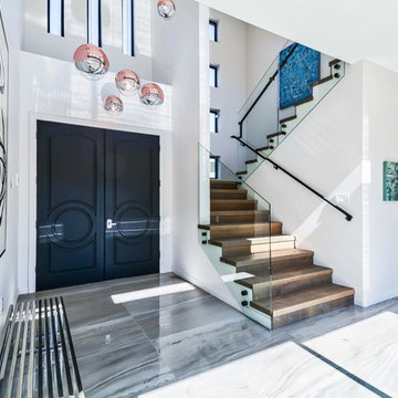 Design and built custom home at 11000 Wrightwood Pl Studio City