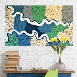 Kunga Kutjara by Tjukupati James - Paintings