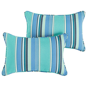 Sunbrella Dolce Oasis Outdoor Pillow Set, 12x18