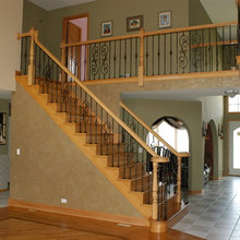 redo inside stairs