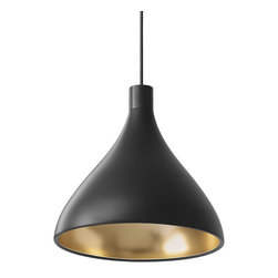 Pablo Designs - Pablo Designs Swell Single Pendant Medium - Pendant Lighting
