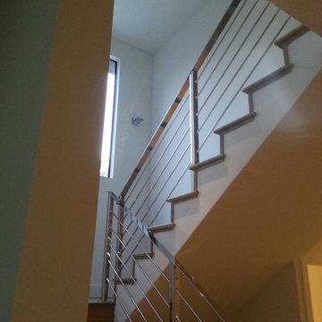 Nickel Plated Staircase Railing