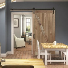 Barn door finishing