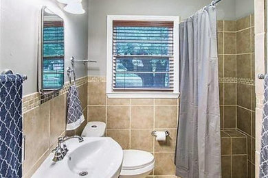 Example of a bathroom design in Other
