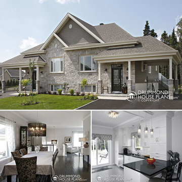 Duplex / Semi-detached Custom Home Design - Saguenay