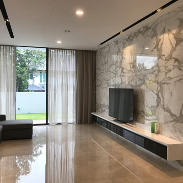 Curtains, Blinds, Wallpaper