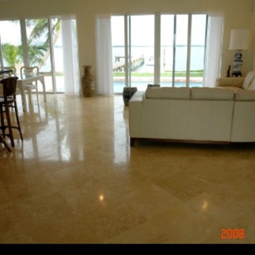 marble floors