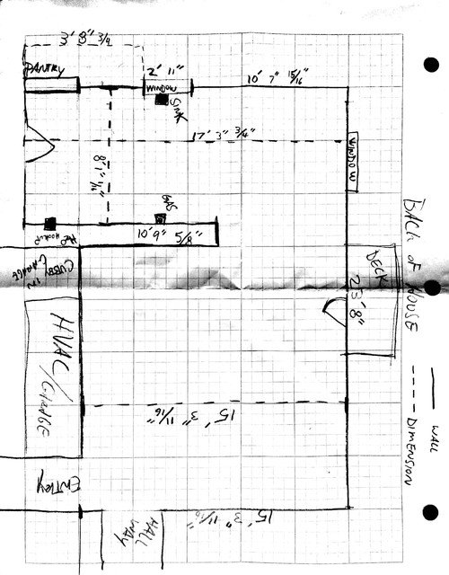 rerouting a gas line