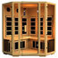 JNH Lifestyles Joyous 4 Person Corner Far-Infrared Sauna