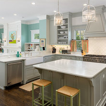 Draperies - kitchen