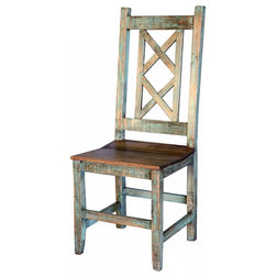 Rustic Dining Chairs by Burleson Home Furnishings