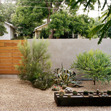 back yard old house