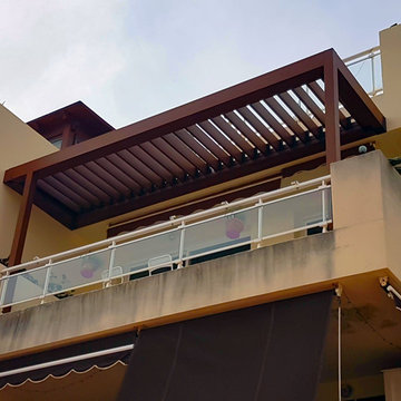 Pérgola Bioclimática (Embutida) D´Glass 210. Málaga.