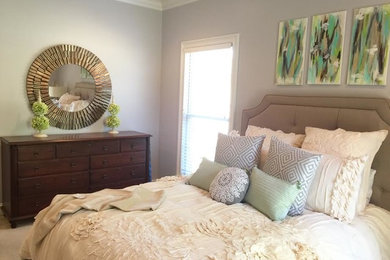 Trendy bedroom photo in Other