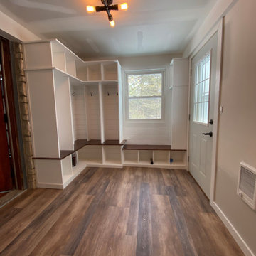 Custom Locker Room-Mudroom Remodel