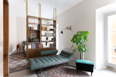 Esempio di un soggiorno design
