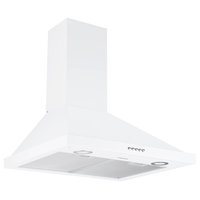 Ancona 24" 280 CFM Convertible Wall Pyramid Range Hood, White
