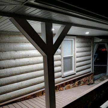 Concrete Log Siding Homes