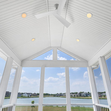 Maintenance-Free Screened-In Porch with Stunning Lake Views – Campton Hills, IL